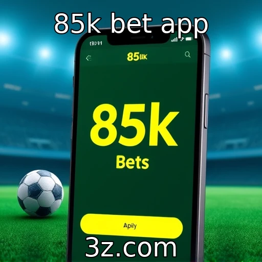 Inovação tecnológica nos aplicativos de apostas | 85k bet app